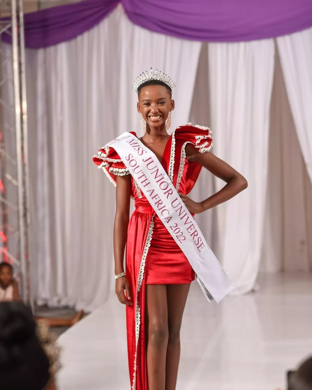 Inam Gqobele Crowned the Miss Junior Universe